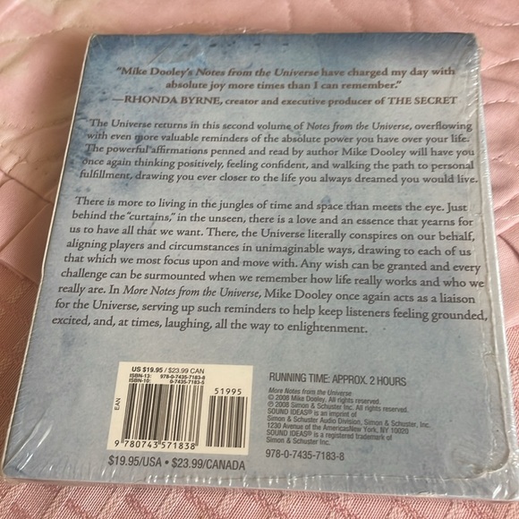 More notes from the universe cd nwt - Picture 2 of 2